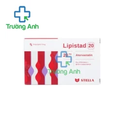 Lipistad 20 - Thuốc làm giảm cholesterol máu hiệu quả của Stada